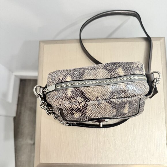 Coach Python Leather Cross Body Bag - Picture 4 of 15